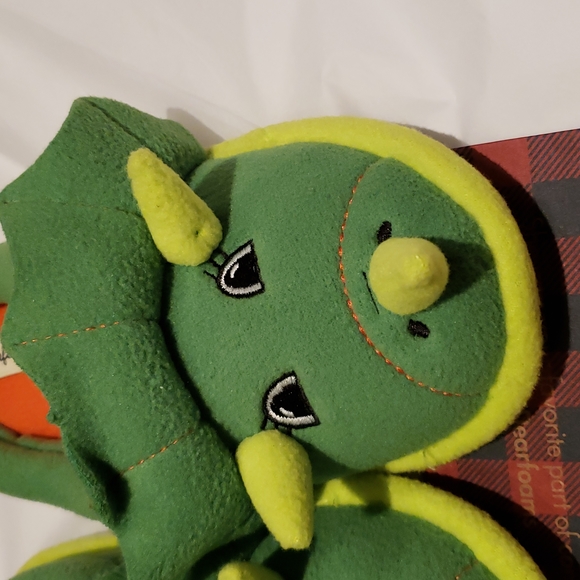 dearfoams Kids New 3D Dino Slippers Slip-Ons CUTE! Unisex Boys Girls NWT Green - Picture 6 of 7